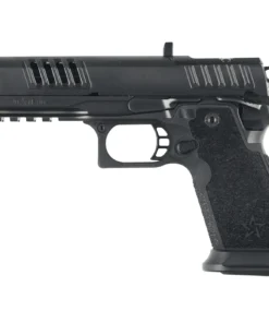 Staccato HD P4 compact 9mm pistol with tactical design, duty-ready handgun featuring optic-ready slide and ergonomic grip for professional and defensive use
