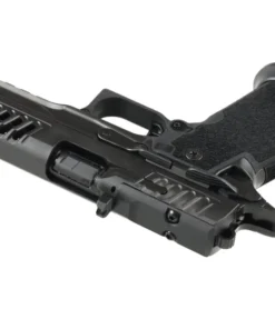 Staccato HD P4 compact 9mm pistol with tactical design, duty-ready handgun featuring optic-ready slide and ergonomic grip for professional and defensive use