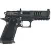 Staccato HD P4 compact 9mm pistol with tactical design, duty-ready handgun featuring optic-ready slide and ergonomic grip for professional and defensive use